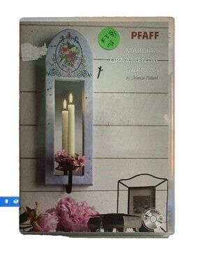 Pfaff 2006 Embroidery Machine Designs CD 398 Marcia's Ornamental Gardens
